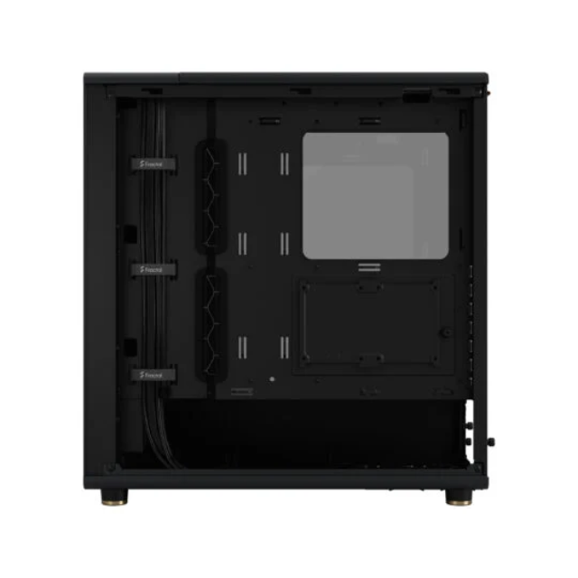 Gabinete Fractal North / Charcoal Black TGD / Mid-Tower / Mesh / 2 Ventiladores Incluidos / ATX, Micro ATX, Mini ITX Motherboard Supported / FD-C-NOR1C-02