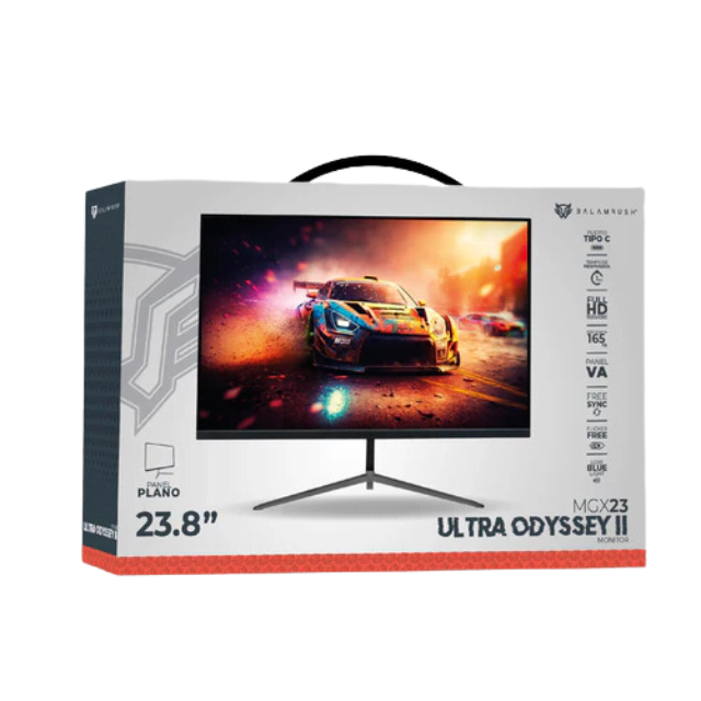 Monitor Gamer Balam Rush ULTRA ODYSSEY II MGX23 IPS 23.8" / Full HD / FreeSync / 165Hz / HDMI / Negro / BR-938341