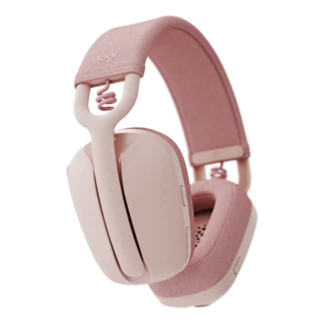 Audífonos con Micrófono Logitech Zone Vibe 100 / Bluetooth / Inalámbrico / Rosa / 981-001223