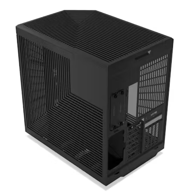 Gabinete HYTE Y70 Touch / Dual Chamber / ATX, Mid Tower / Visualización Táctil LCD 4K Integrada / Negro / CS-HYTE-Y70-B-L