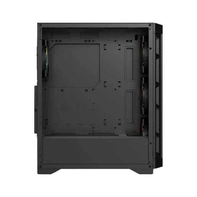 Gabinete Balam Rush Carbono Twin Mate 5000 / Midi-Tower, ATX/Micro-ATX/Mini-ITX / USB 3.0/2.0 / Sin Fuente / 4 Ventiladores RGB Instalados / Negro / BR-938839