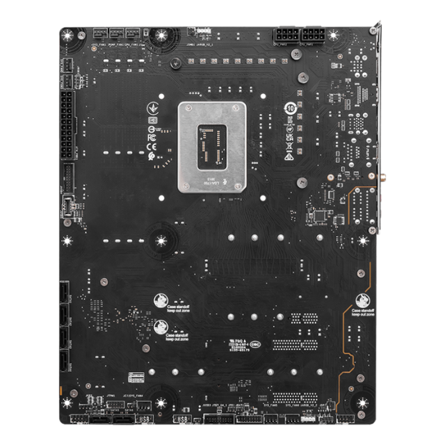 Tarjeta Madre MSI Z790 Project Zero / LGA1700 / DDR5 / PCIe 5.0 / M.2 / LAN de 2.5Gbps / USB 3.2 Gen2 / Wi-Fi 7 / ATX / Back Connect / Z790 PROJECT ZERO/