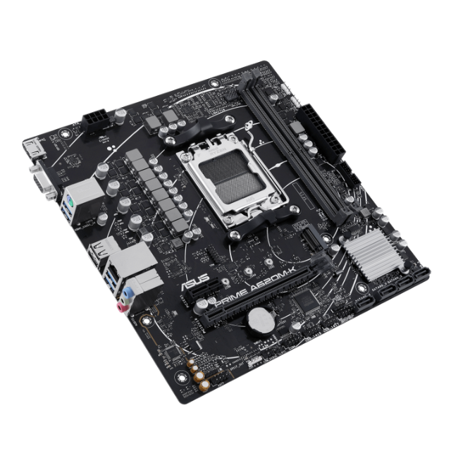 Tarjeta Madre ASUS PRIME A620M-K / Socket AM5 / Micro-ATX / AMD A620 / HDMI / Up To 96GB DDR5 / PRIME A620M-K