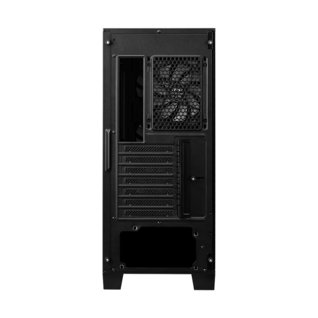 Gabinete MSI MAG FORGE 321R AIRFLOW / RGB / Midi-Tower, ATX/Micro-ATX/ITX / USB 3.2 / 4 Ventiladores ARGB Instalados / Negro / MAG FORGE 321R AIRFLOW