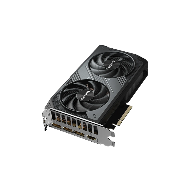 GIGABYTE Tarjeta gráfica GeForce RTX 5060 WINDFORCE OC 8G, 8 GB 128 bits GDDR7, PCIe 5.0, Sistema de refrigeración WINDFORCE, Tarjeta de Video GV-N5060WF2OC-8GD