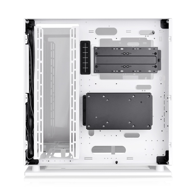 Gabinete Thermaltake Core P3 TG Pro / Midi-Tower, ATX/E-ATX/Micro ATX/Mini-ITX / Cristal Templado / USB 3.0 / Sin Fuente / Sin Ventiladores Instalados / Blanco / CA-1G4-00M6WN-09