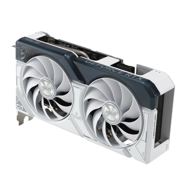 Tarjeta de Video ASUS Dual GeForce RTX™ 4060 White OC Edition 8GB GDDR6 / PCI Express 4.0 / 128-bit / 3072 Cuda Core