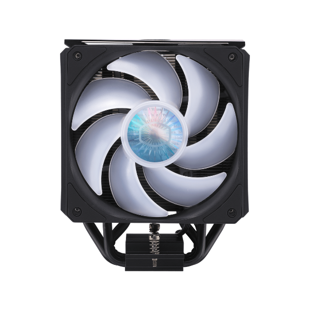 Disipador para CPU Disipador y Ventilador Led RGB para Procesador Cooler Master MasterAir MA612 STEALTH ARGB - 120mm X2 Intel y AMD / MAP-T6PS-218PA-R1