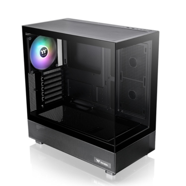 Gabinete Thermaltake View 270 TG ARGB Plus / Midi-Tower, Mini-ITX/Micro-ATX/ATX/E-ATX / USB 3.2 / Sin Fuente / 3 Ventiladores ARGB Instalados / Black / CA-1Y7-00M1WN-01