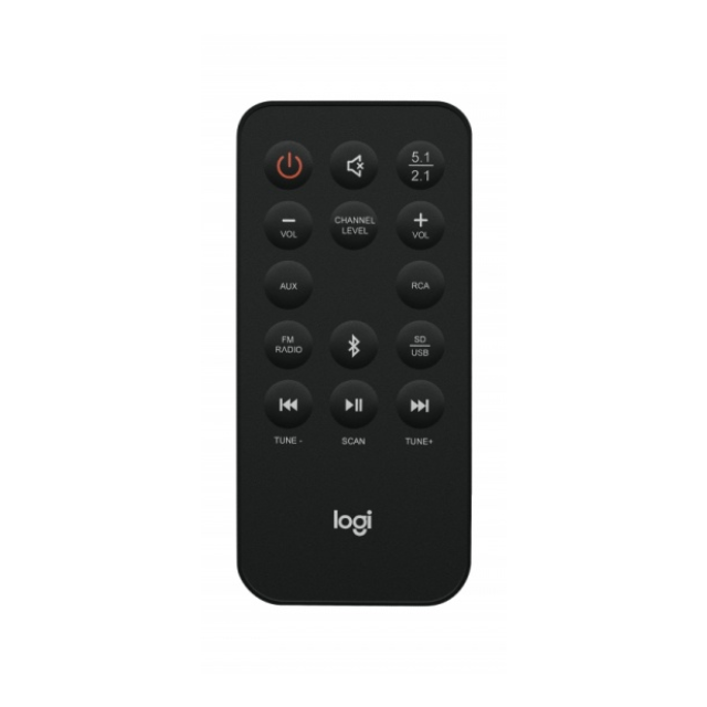 Logitech Sistema de Bocinas con Subwoofer Z607, Bluetooth, Alámbrico, 5.1, 80W RMS, USB, Negro