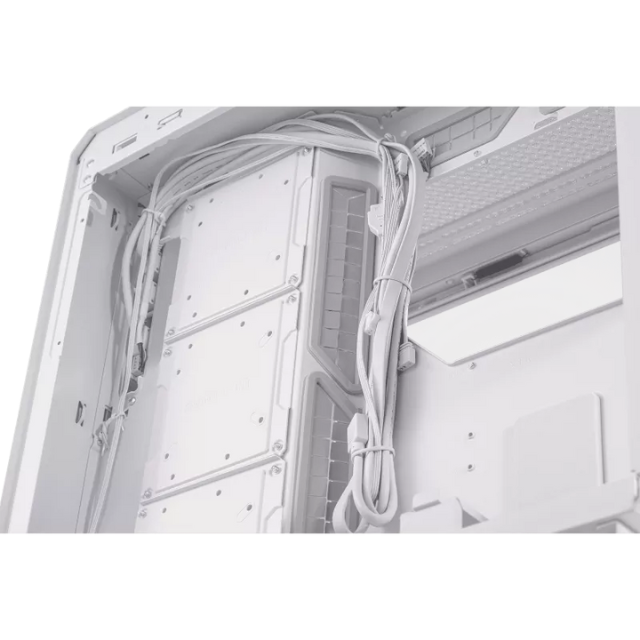 Gabinete Asus GT502 TUF Gaming White / ATX, Micro-ATX, Mini-ITX / Dual Chamber Chassis / Panel Frontal con Usb Type-C / Diseño Full Modular / Vista Panorámica / GT502/WHT/TG