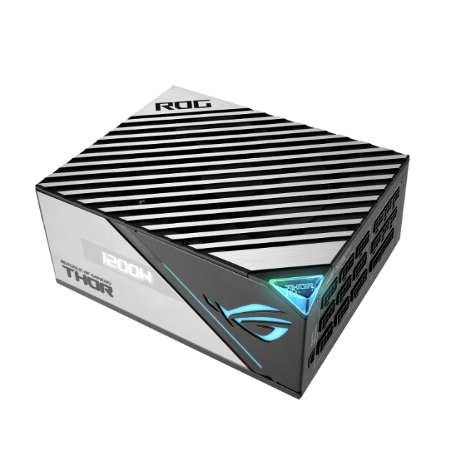 Fuente de poder Asus ROG THOR 1200W / 80 Plus Platinum Full Modular / ROG-THOR-1200P