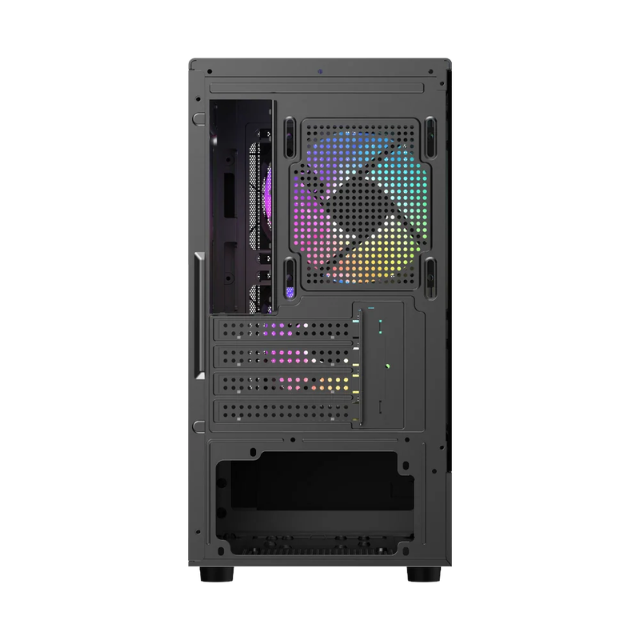 Gabinete Compact Mini Torre  Zyron GC606/ Negro /Micro Atx/ AC-943819