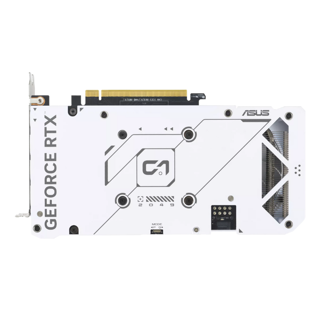 Tarjeta de Video ASUS Dual GeForce RTX™ 4060 White OC Edition 8GB GDDR6 / PCI Express 4.0 / 128-bit / 3072 Cuda Core