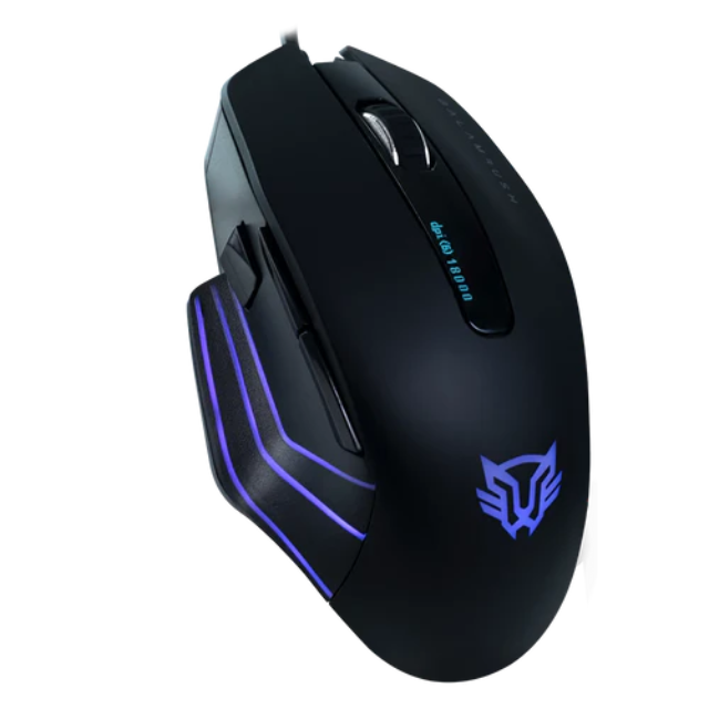 Mouse Gamer BALAM RUSH Alámbrico USB 18000 DPI 6 LVLS 6 Botones + Scroll WINDOWS-LINUX-MAC-XBOX ONE-PS4 HUNTER GM990