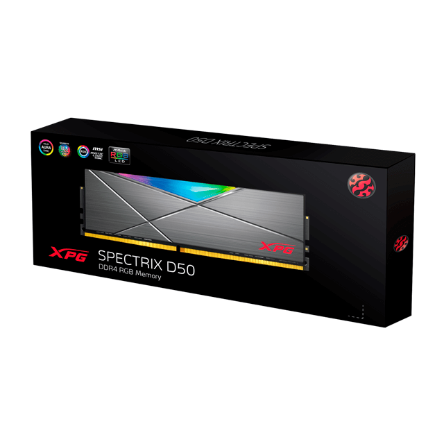 Memoria RAM DDR4 8GB 3200MHz Adata XPG Spectrix D50 1x8GB Titanium