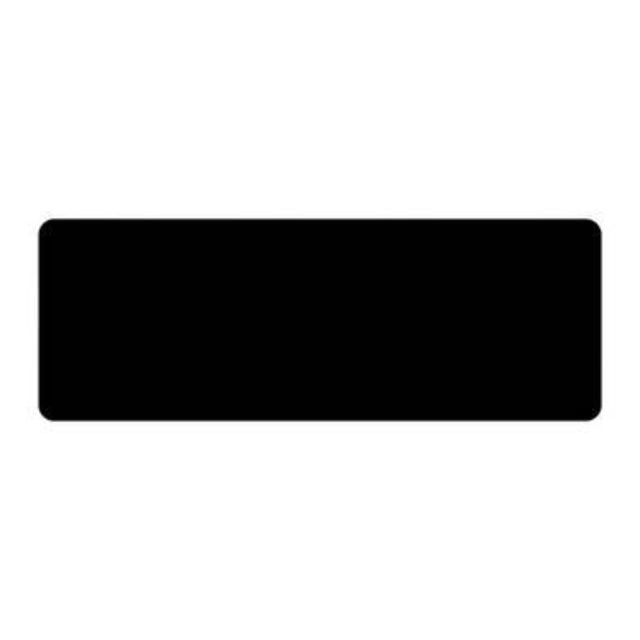 Mousepad Gaming, superficie extra suave y antiderrapante, repelente al agua, bordes cocidos, resistente, 40x90x.03 cms, negro, BROBOTIX 6007105