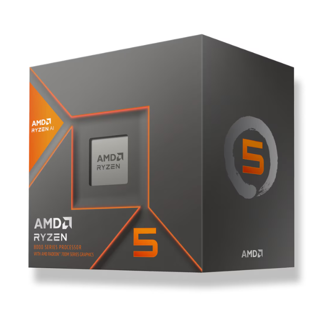 Procesador AMD RYZEN 5 8600G / 5.0 GHZ / 6 Núcleos / Socket AM5 / Radeon 760M Graphics / 8000 Series / 100-100001237BOX/