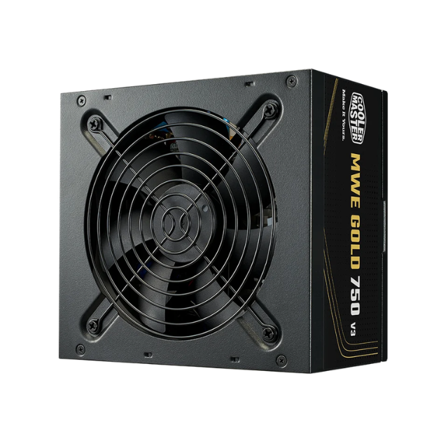 Fuente de Poder Cooler Master MWE GOLD 750 V3 / 750W / 80+ Gold / 24-pin ATX / 12VHPWR / 120mm