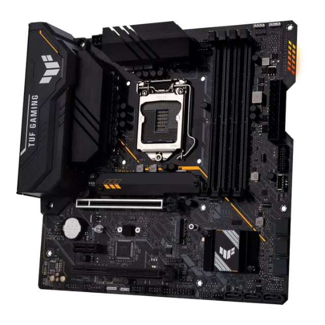 Tarjeta Madre Asus TUF Gaming B650M-PLUS WIFI / Socket AM5 / Micro-ATX / DDR5 / WIFI 6E / USB3.2 / M.2 PCIe 4.0 / Ryzen 7000