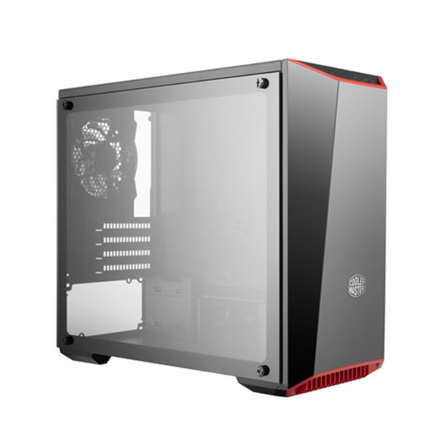 Gabinete Cooler Master MASTERBOX LITE 3.1 Modular con Cristal Templado / m-ATX / USB 3.0 / Audio HD / Negro / MCW-L3S3-KGNN-00