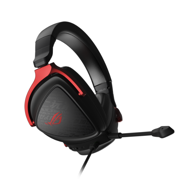 Asus Diadema Gamer ROG Delta S Core / USB-C / Iluminación RGB Circular / Compatible con PC, Nintendo Switch y Playstation 