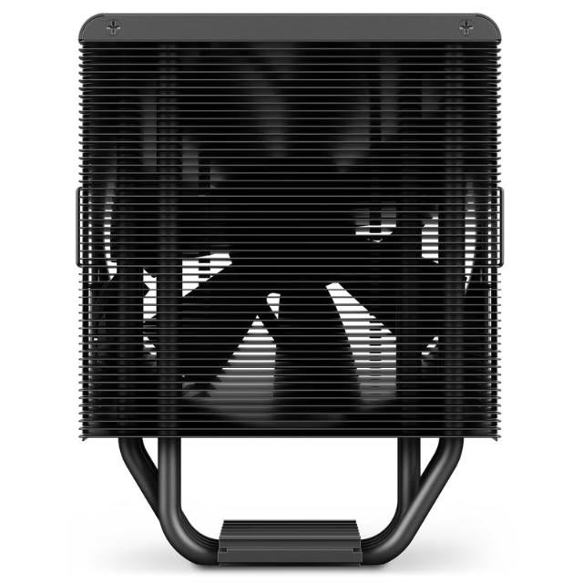 Disipador CPU NZXT T120 Negro / Enfriador de Aire para CPU / Tubos de Cobre Conductivos / Rodamientos Dinámicos de Fluidos / Compatibilidad AMD e Intel / RC-TN120-B1