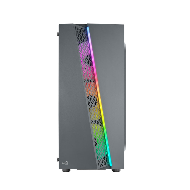 Gabinete Aerocool Blade-G-BK-v1, Cristal Templado, 4 Ventiladores RGB, ATX - Gabinete Aerocool Blade-G-BK-v1, Cristal Templado, 4 Ventiladores RGB, ATX - 4710562755909