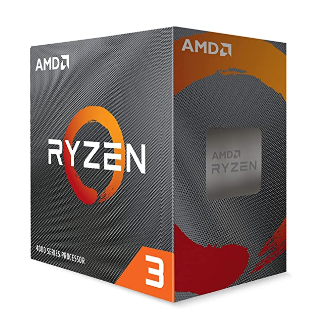 Procesador AMD Ryzen 3 4100 / 4C 8T / 3.8GHZ Base / 4.0GHZ Max / AM4 / Bulk sin caja / Incluye disipador de stock