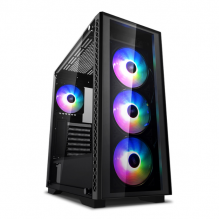 Gabinete Deepcool Matrexx 50 ADD-RGB 4F Black / Asus Aura Sync / Cristal Templado / E-ATX - DP-ATX-MATREXX50-AR-4F