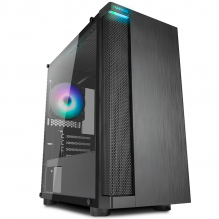 Gabinete Munfrost BAMBU / Cristal templado / ARGB Sync / Controlador de ventiladores / Micro ATX - Mini ITX / 1 Ventilador ARGB incluido