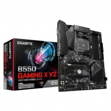 Tarjeta Madre Gigabyte B550 GAMING X V2 / Socket AM4 / AMD B550 / ATX / DDR4 / AMD Ryzen 5000