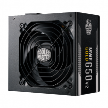 Fuente de poder Cooler Master MWE 650 v2 Gold / 650W / 80 Plus Gold - MPY-6501-AFAAG-US