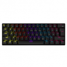 Teclado Gamer Mecanico XPG SUMMONER MINI Switch Blue / 60% / RGB / Español / USB / Negro / SUMMONERMINI61BL-BKCES/