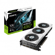 Tarjeta de Video Gigabyte NVIDIA GeForce RTX 4060 Ti EAGLE OC ICE 8G / 8GB / 128-bit GDDR6 / PCI Express 4.0 / GV-N406TEAGLEOC ICE-8GD