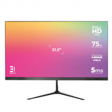 Monitor Acteck 933858 LED SP215/ 21.5" / Full HD / Widescreen / 75Hz / HDMI / Negro / AC-933858