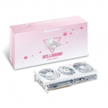 Tarjeta de Video PowerColor Hellhound Sakura / AMD Radeon RX7800XT / 16GB GDDR6 / 256-bit / DirectX® Support X12 / Special Edition