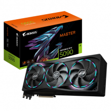 Tarjeta de video Gigabyte NVIDIA GeForce RTX 5090 MASTER / 32GB GDDR7 / DisplayPort x3 / HDMI / GV-N5090AORUS M-32GD