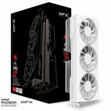Tarjeta de Video XFX SWIFT RX 9060 XT GAMING OC WHITE EDITION / 16GB GDDR6 / 128-bit / DisplayPort / HDMI / RX-96TS31 / 