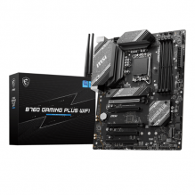 Tarjeta Madre MSI B760 GAMING PLUS WIFI, ATX, LGA 1700, Intel B760, 192GB DDR5, HDMI/DP para Intel