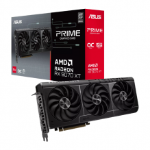 Tarjeta de Video ASUS PRIME RX 9070 XT OC Edition / AMD Radeon / 16GB / 256-bit GDDR6 / PCI Express 5.0 / PRIME-RX9070XT-O16G (SOLO VENTA EN ENSAMBLE)