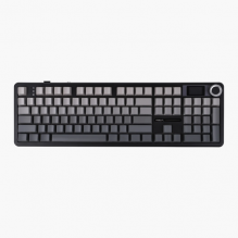 Teclado Mecanico Gamer AULA F108 PRO / 1800 / 104 Keys / USB, 2.4Ghz / Bluetooth 5.0 / Cable Wired / RGB /  8000mAh / Negro