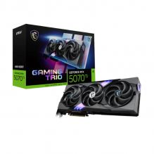 Tarjeta de Video MSI NVIDIA GeForce RTX 5070 Ti GAMING TRIO OC Edition / 16GB / 256-bit GDDR7 / PCI Express 5.0 