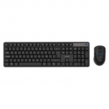 Combo 2 en 1 Inal&aacute;mbrico | Creator Silent Pro MK474 | Negro