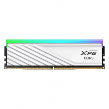 Memoria RAM XPG Lancer Blade RGB DDR5 / 6000MHz / 16GB / Non-ECC / CL48 / XMP / Blanca / AX5U6000C4816G-SLABRWH