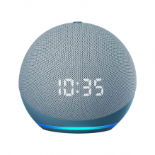 Amazon Echo Dot/ Bocina Inteligente con reloj y Alexa/  Azul / 5Gen / B7W644