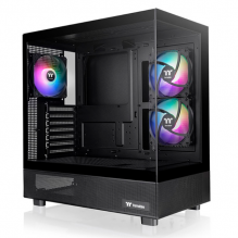 Gabinete Thermaltake View 270 TG ARGB Plus / Midi-Tower, Mini-ITX/Micro-ATX/ATX/E-ATX / USB 3.2 / Sin Fuente / 3 Ventiladores ARGB Instalados / Black / CA-1Y7-00M1WN-01