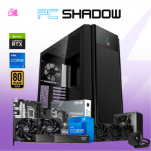 INTEL PC SHADOW / INTEL CORE I7-12700F / RTX 5060 TI 16GB / 32GB RAM DDR5 / 1TB SSD M.2 NVME / ENFRIAMIENTO LIQ 360MM / FUENTE DE PODER 750W 80+ GOLD / PROMOCION