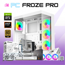 PC FROZE PRO / AMD RYZEN 7 7700X/ RTX 5070 / 32GB RAM DDR5 / 1TB SSD M.2 NVME / ENFRIAMIENTO LIQ 360MM / FUENTE 750W 80+ GOLD /  PROMOCION