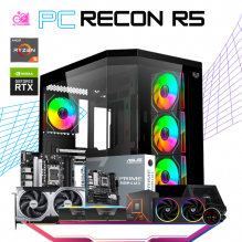 PC RECON R5 / AMD RYZEN 5 7600 / RTX 5070 / 32GB RAM / 1TB SSD M.2 NVME / ENFRIAMIENTO LIQUIDO 240MM / FUENTE 750W 80+ GOLD / PROMOCION